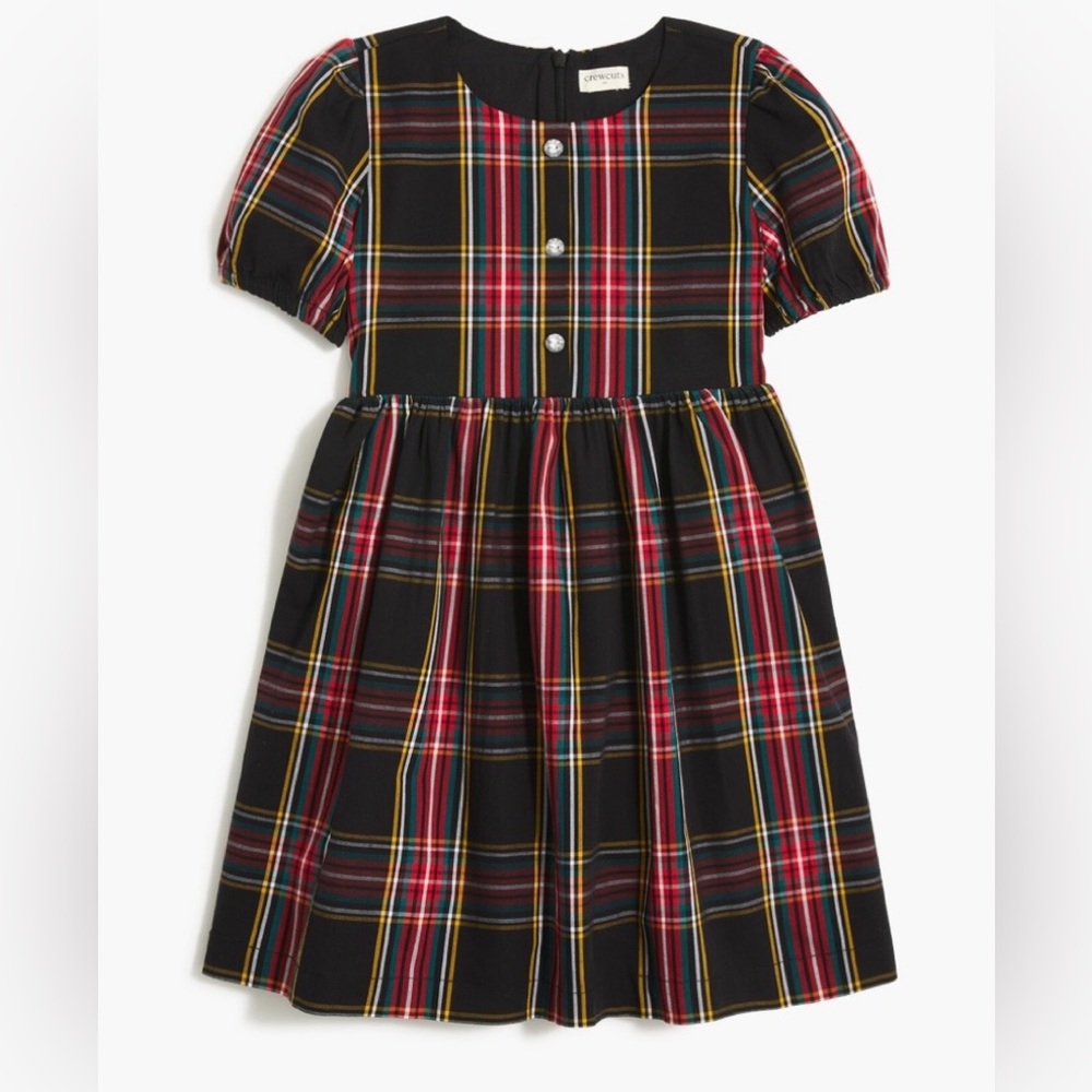 J. Crew Kids Tartan Plaid Dress